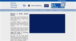 Desktop Screenshot of bobritchieltd.co.uk
